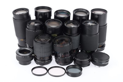 Lot 270 - A Selection of Third-Party Zoom Lenses