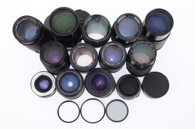 Lot 270 - A Selection of Third-Party Zoom Lenses