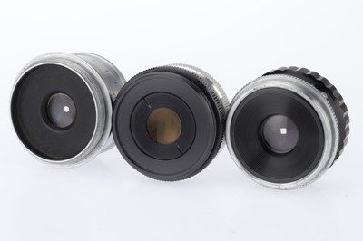 Lot 536 - A Group of Enlarging Lenses