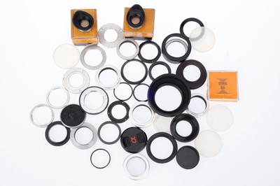 Lot 504 - A Selection of 35mm Converter Rings