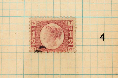 Lot 759 - A Penny Black Stamp, and Other Stamps