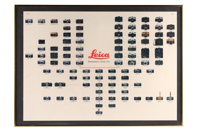 Lot 12 - A Leica Family Poster, Framed