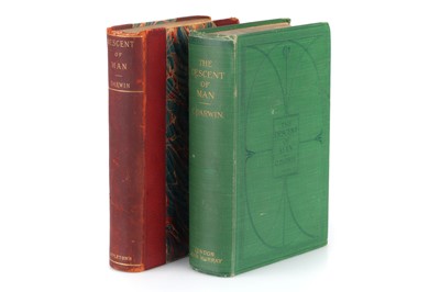 Lot 324 - Darwin, Charles, The Descent of Man, 1897 & 1901