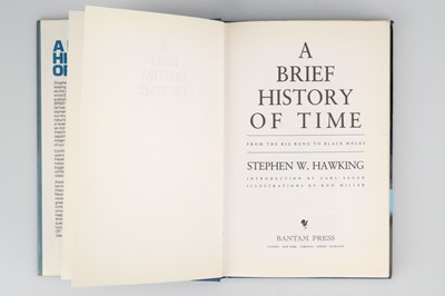 Lot 345 - Hawking, Stephen, A Brief History of Time, 1988