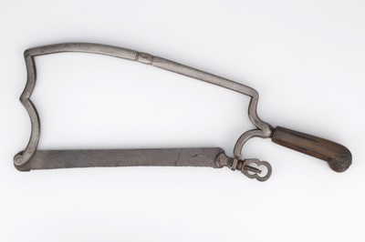 Lot 52 - A Large Unusual Bow-Frame Amputation Saw