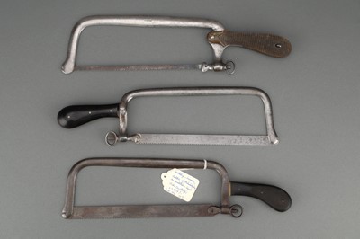 Lot 57 - Three Bow-Frame Amputation Saws