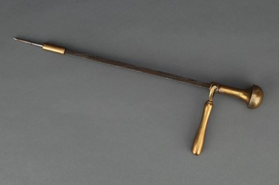 Lot 62 - A Surgical Drill Stock with Archimedes Screw Action