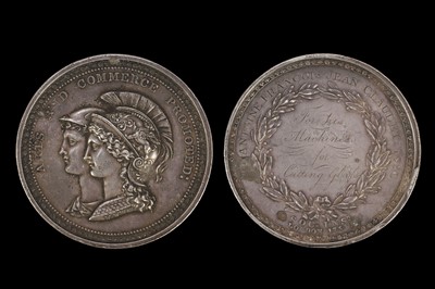 Lot 407 - Society of Arts Silver Medal, Presented to Antoine Francois Jean Claudett, 1850