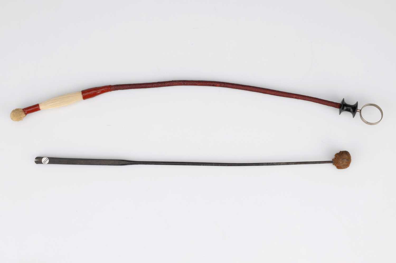 Lot 166 - Two Oesophageal Probangs,