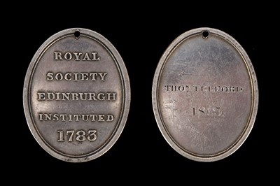 Lot 408 - A Historically Important Membership Medal Belonging to Thomas Telford