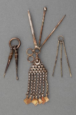 Lot 153 - Chatelaine and Attachments