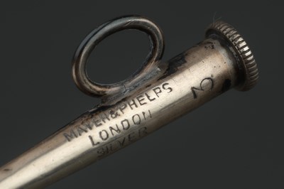 Lot 148 - A Group of Silver Catheters