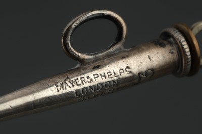 Lot 148 - A Group of Silver Catheters