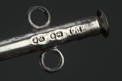 Lot 148 - A Group of Silver Catheters