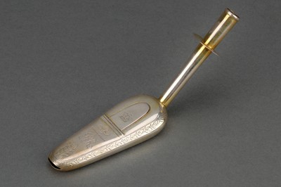 Lot 159 - An Original George IV Charles Gibson Silver Gilt Medicine Spoon