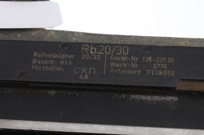 Lot 257 - A Zeiss Jena f/6.3 20cm Topogon WW2 Aerial Lens