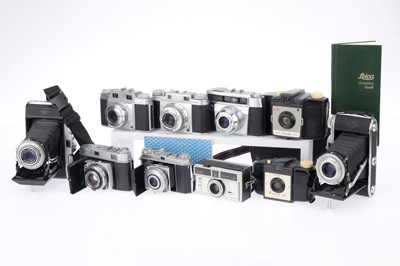 Lot 23 - A Selection of Rangefinder and Viewfinder Film Cameras