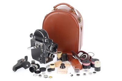 Lot 427 - A Bolex H8 Reflex 8mm Motion Picture Camera Outfit