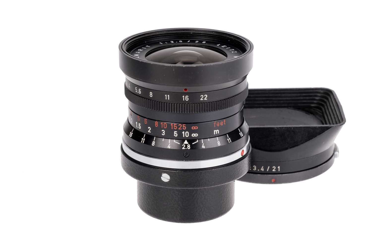 Lot 48 - A Leitz Elmarit f/2.8 28mm 'Wetzlar Lens