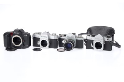 Lot 58 - A Group of Japanese 35mm SLR Camera Bodies