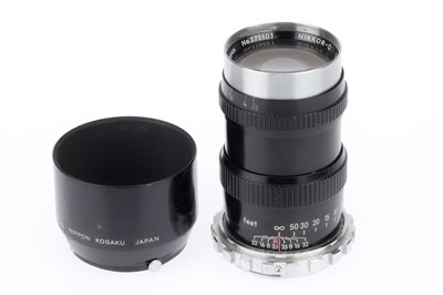 Lot 280 - A Nikon Nippon Kogaku Nikkor-Q f/3.5 135mm Lens