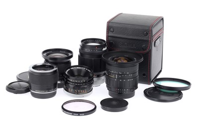 Lot 281 - A Group of 35mm SLR Lenses