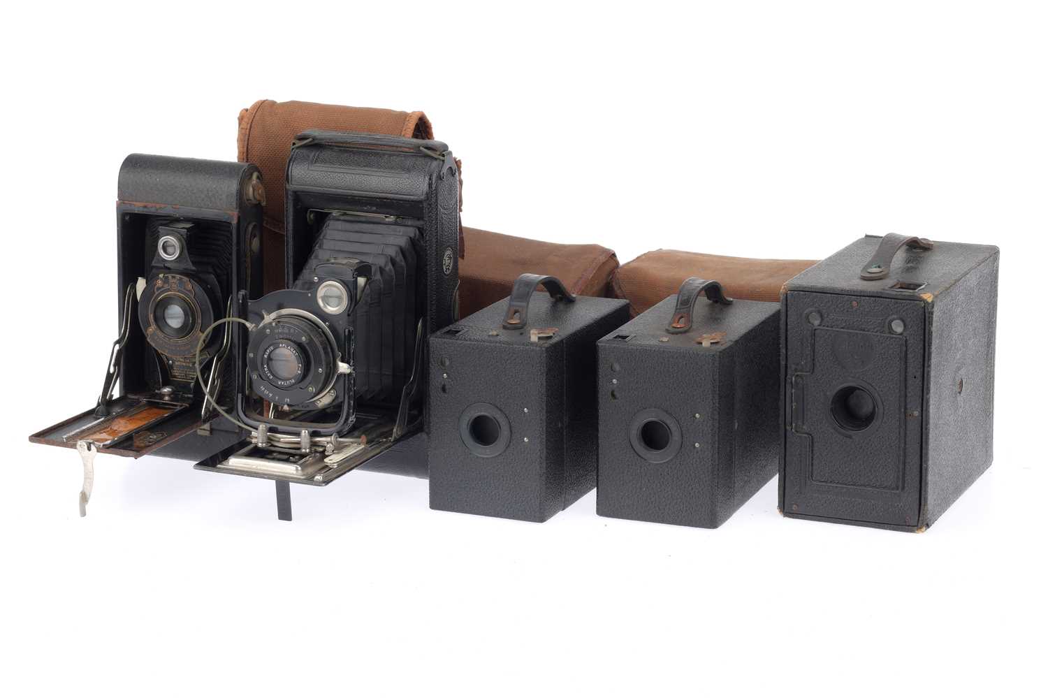 Lot 225 - A Group of Box Cameras,