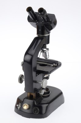 Lot 669 - A Watson Binocular Microscope