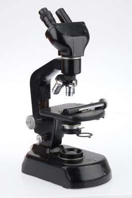 Lot 669 - A Watson Binocular Microscope