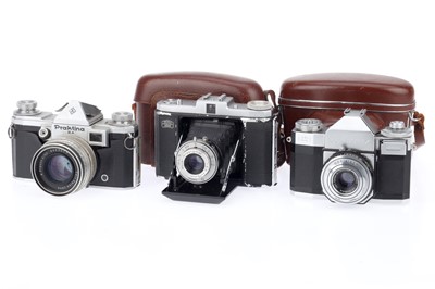 Lot 47 - A Group of German 35mm Cameras