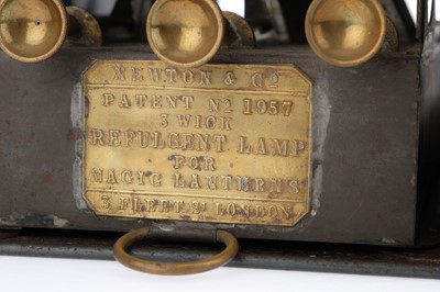 Lot 369 - Collection of 3 Tinplate Magic Lanterns