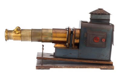 Lot 369 - Collection of 3 Tinplate Magic Lanterns
