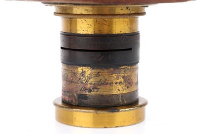 Lot 318 - A Londons Stereoscopic Co. 7x5 Rectilinear Lens