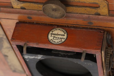 Lot 227 - A Brass and Mahogany Tailboard Camera