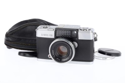 Lot 131 - An Olympus Pen D  35mm Half Frame Camera