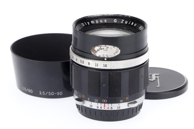 Lot 402 - An Olympus Zuiko Auto-T f/1.5 60mm Lens