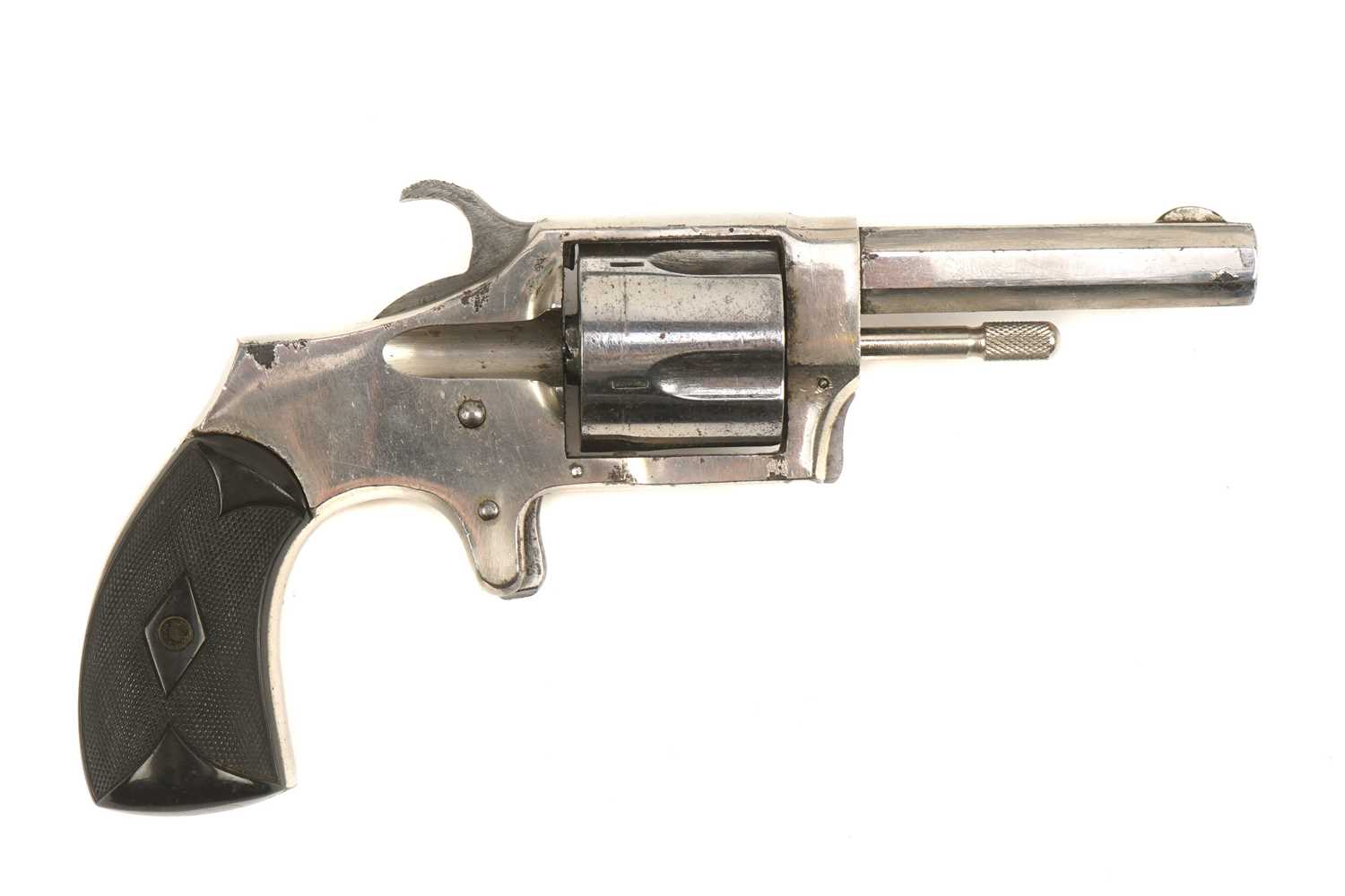 Lot 426 - A Cased 19th Century Obsolete Caliber .32 Cal.Rim Fire Revolver