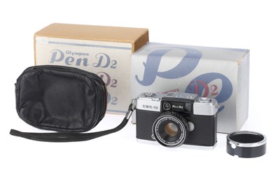 Lot 135 - An Olympus PEN-D Half Frame Camera