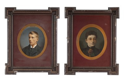 Lot 547 - Framed Overpainted Photographs