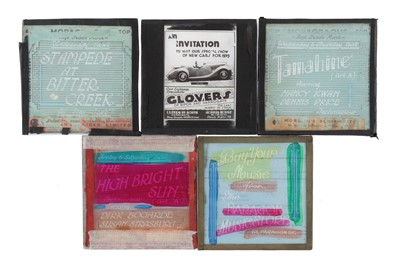 Lot 754 - Lantern Slides