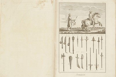 Lot 433 - Armurier Diderot & D’Alembert, 1772
