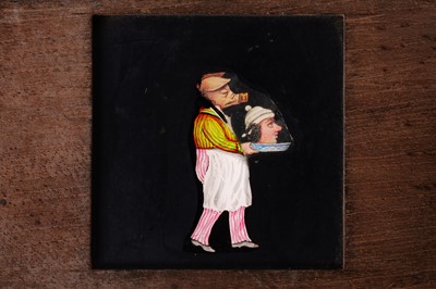 Lot 169 - Magic Lantern Slide, Pull Lever