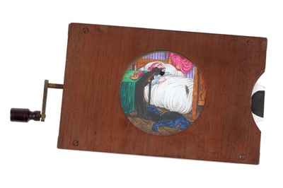 Lot 381 - Magic Lantern Unusual Rotating and Slide