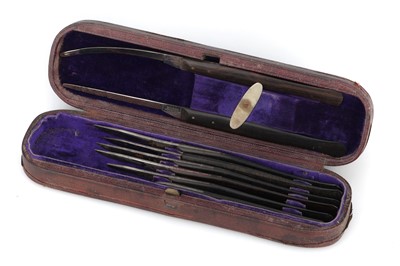 Lot 88 - A Georgian Set of Scalpels