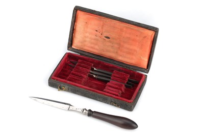 Lot 64 - Three Surgical Knives and Tourniquets