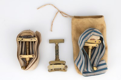 Lot 64 - Three Surgical Knives and Tourniquets