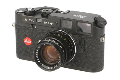 Lot 52 - A Leica M4-P Rangefinder Camera