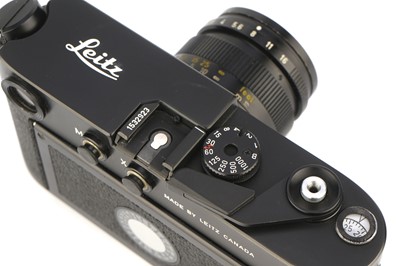 Lot 52 - A Leica M4-P Rangefinder Camera