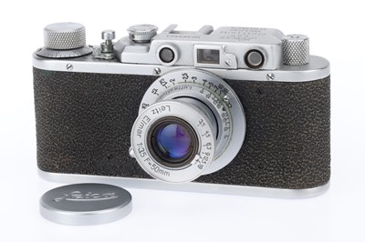 Lot 13 - A Soviet 'Leica Luftwaffen-Eigentum' Rangefinder Camera