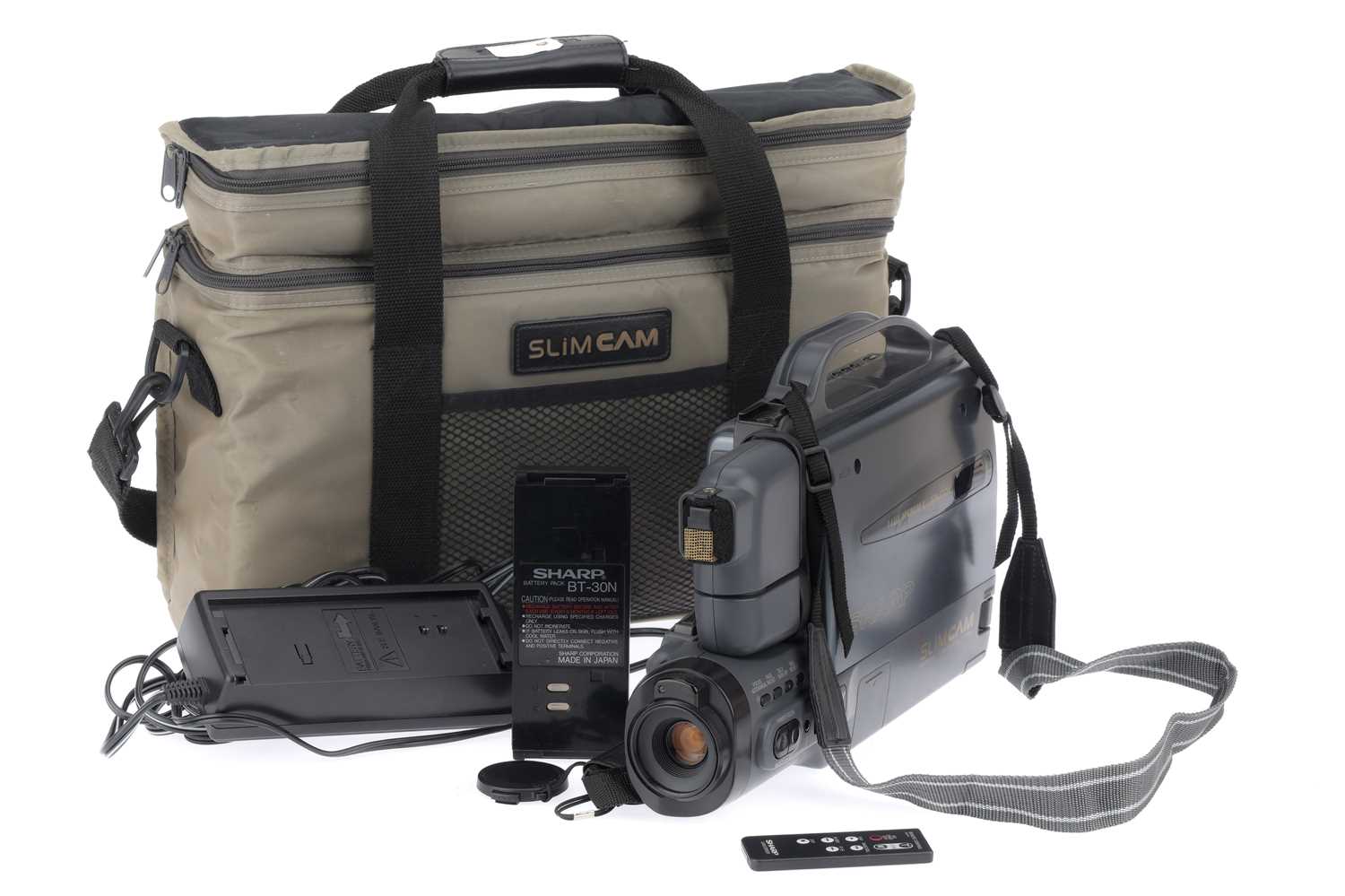 Lot 638 - Sharp SlimCam VHS Movie Camcorder